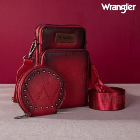 Wrangler Red Crossbody Bag with Coin Purse | Shop Now