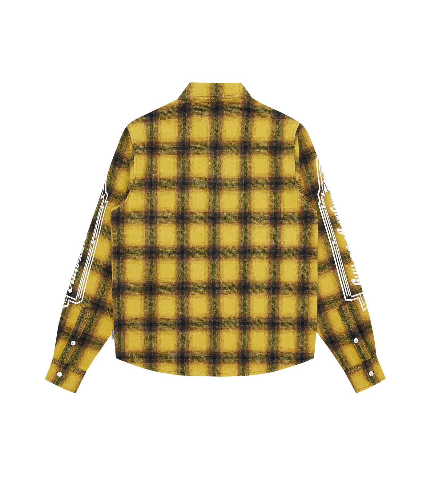 Yellow Check Long-Sleeved Shirt - Shop Now