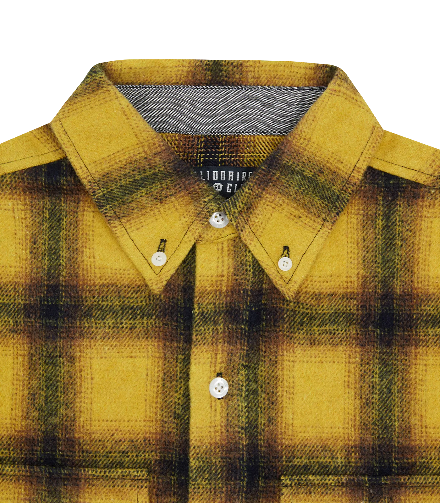 Yellow Check Long-Sleeved Shirt - Shop Now