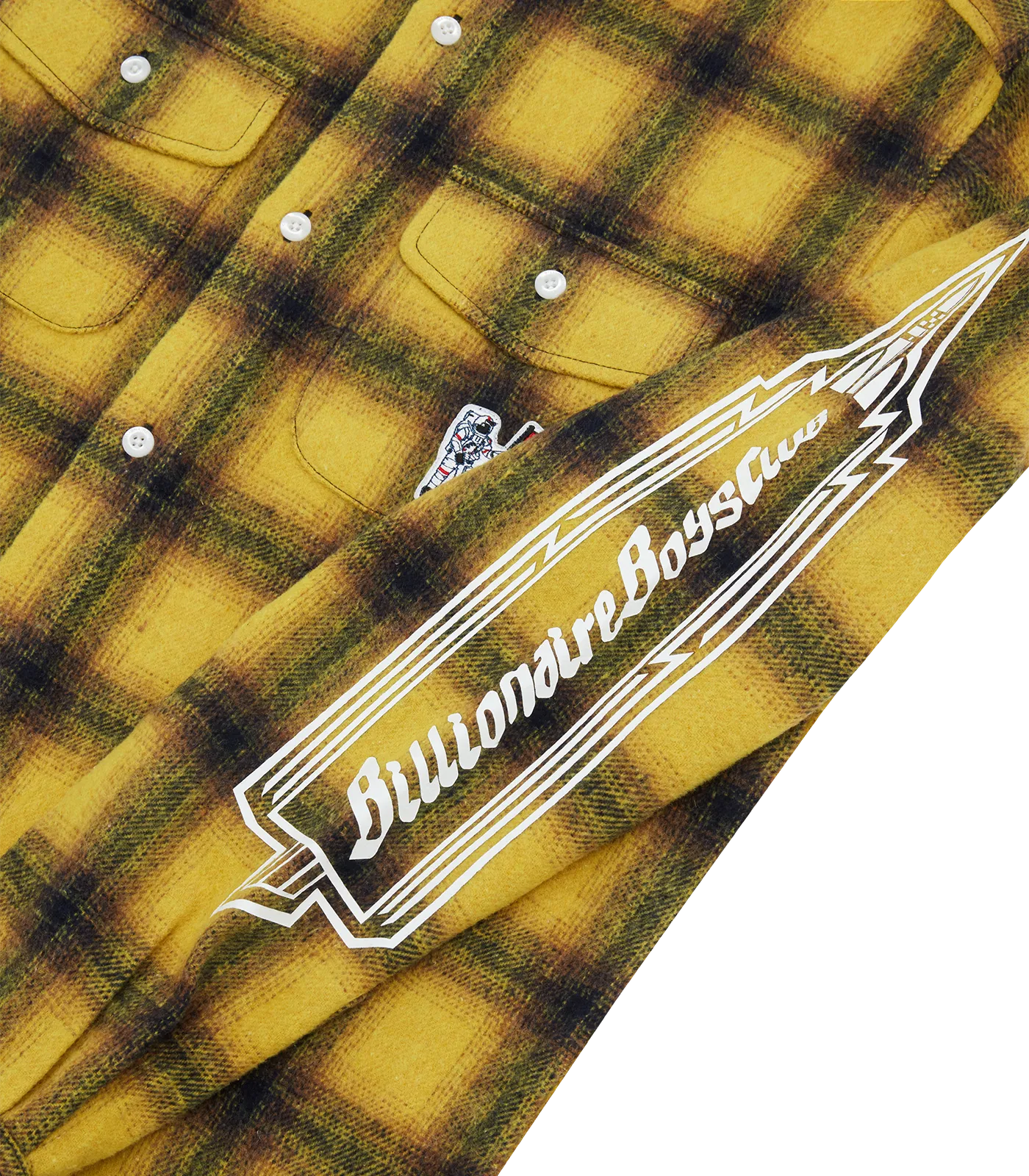 Yellow Check Long-Sleeved Shirt - Shop Now