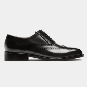  Zapatos full brogue en florentic negro